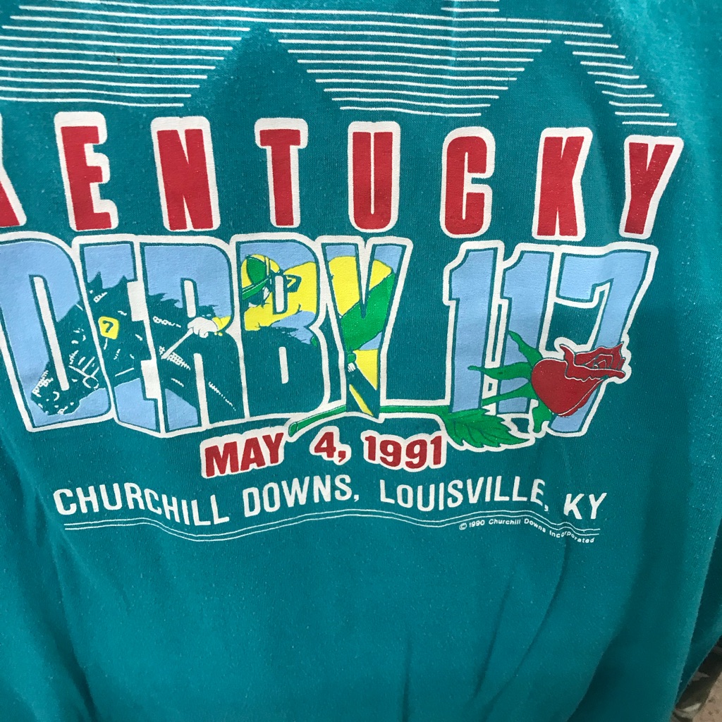 Vintage 1991 Kentucky Derby Tshirt Vintage 1991 Kentucky Derby Tshirt